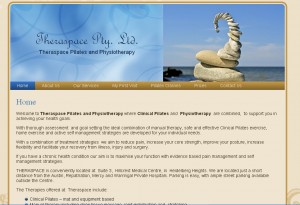 Pilates and Physiotherapy Website Design