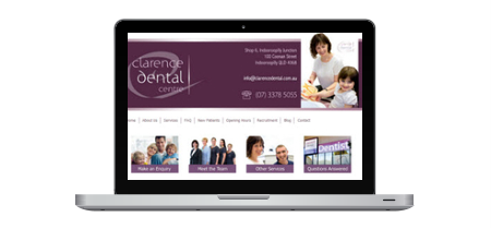dentist website design