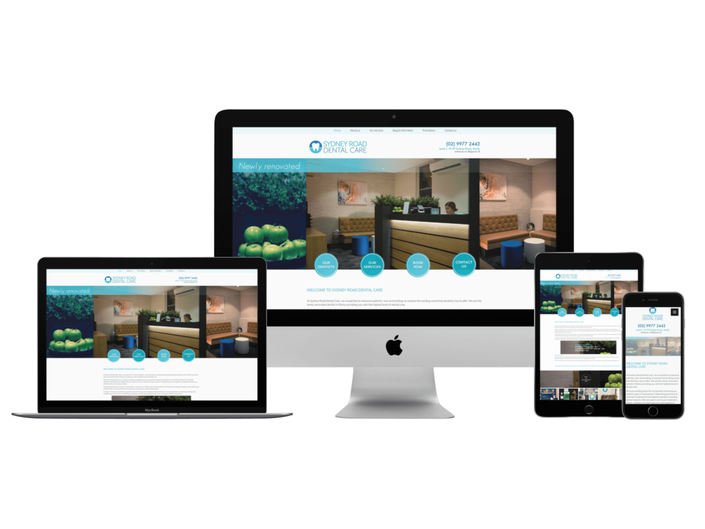 dental website design