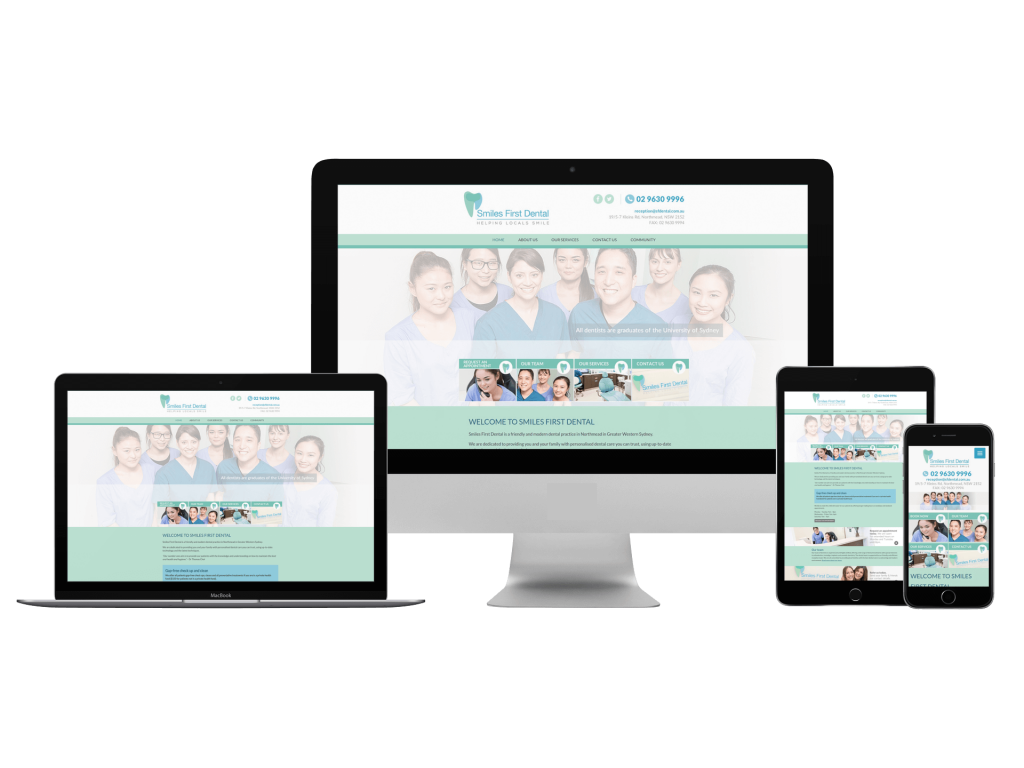 dental website design