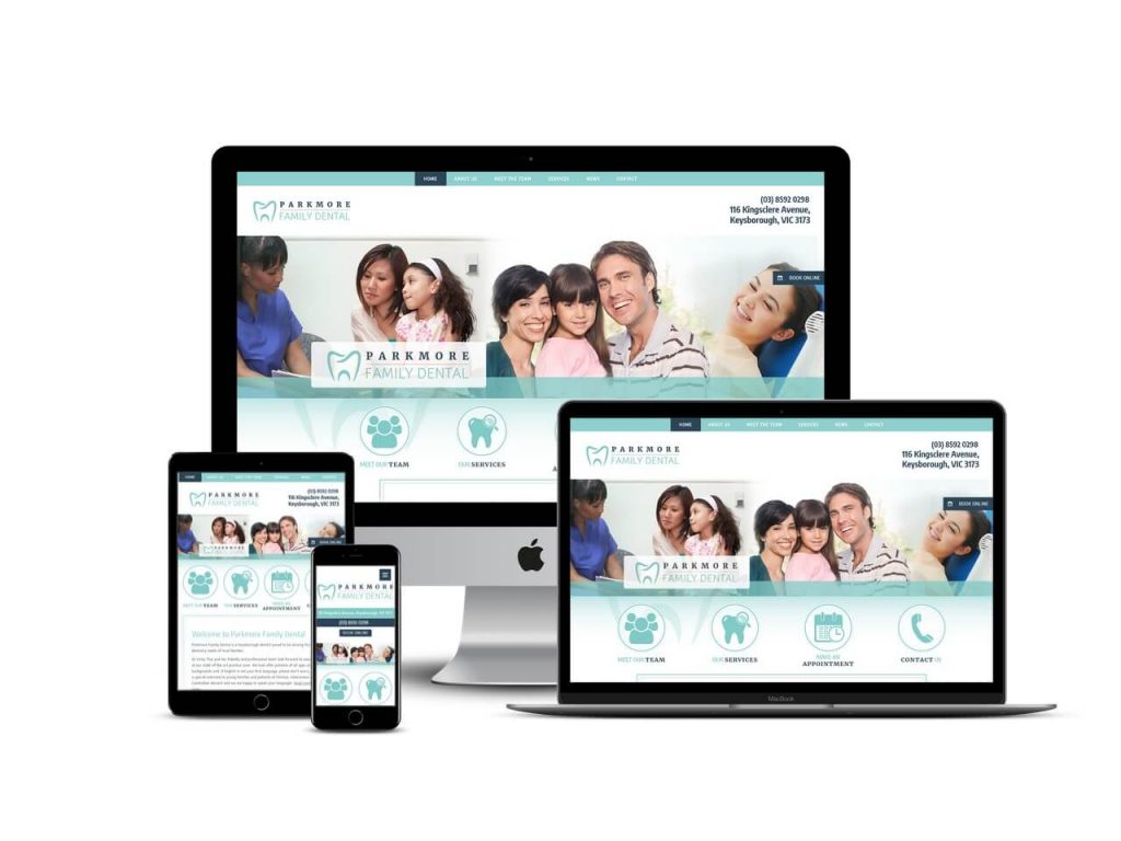 dental website design