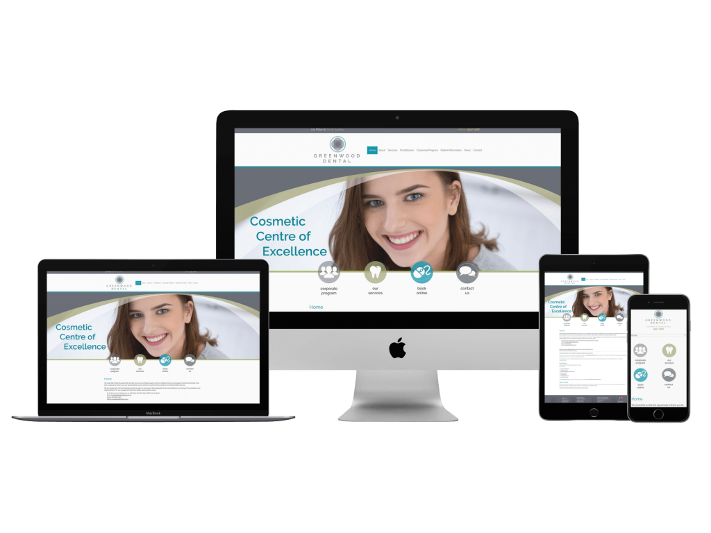 dental website design